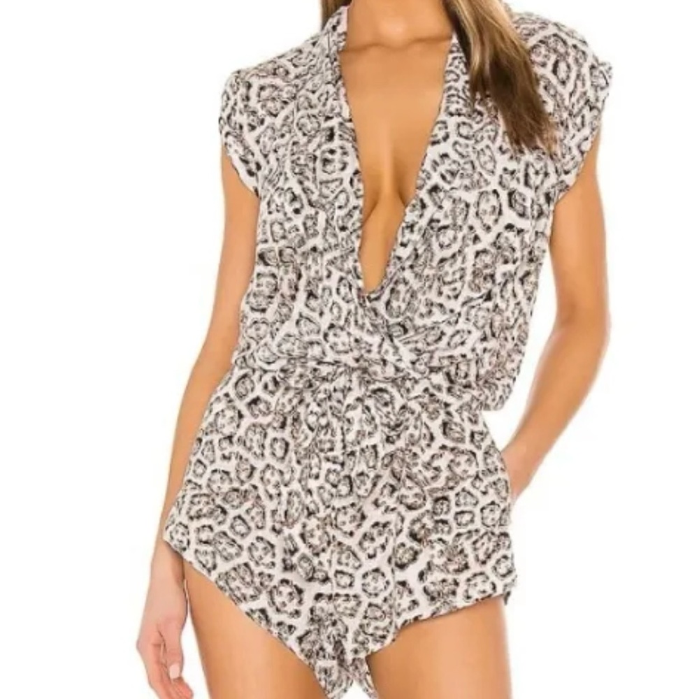 Leopard Romper